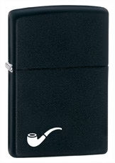 ZIPPO Black Matte Pipe Lighter