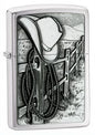 ZIPPO Resting Cowboy Design