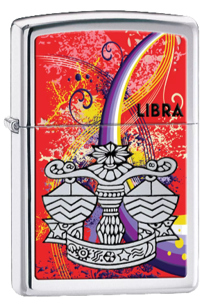 Zippo Lighter Zodiac Libra (24937)