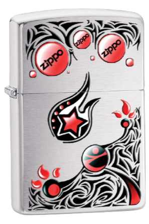 Zippo Lighter Stars Plane (28443)