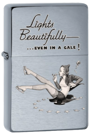 Zippo Lighter SKATER GIRL 2 (WINDY) (28537)