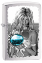 Zippo Lighter Mermaid and Orb Design (28651)