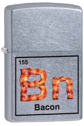 Zippo Lighter Bn-bacon element table (29070)