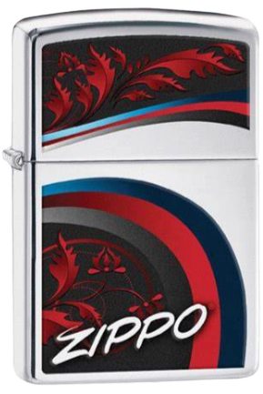 Zippo Lighter Satin And Ribbons Designs (29415)