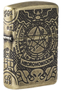 Zippo Lighter Armor® Antique Brass Book of the Dead (29561)