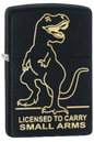 Zippo Lighter Licensed to Carry Small Arms (29629)