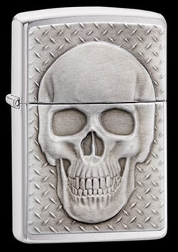 ZIPPO Skull with Brain Surprise