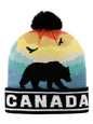 Landmark Beanies - Canada Bear Silhouette Sunset