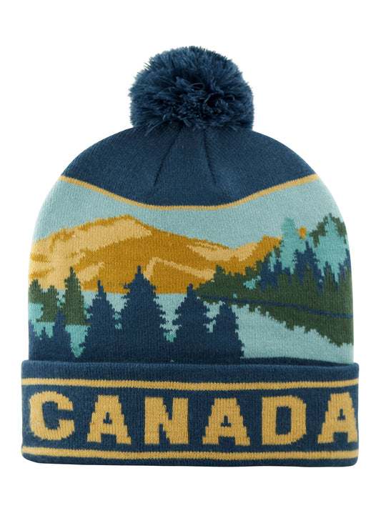 Landmark Beanies - Canada Blue Lake Mountain Trees