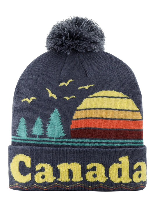 Landmark Beanies - Canada Retro Sunset and Birds