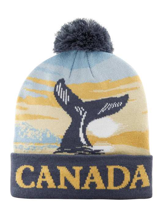 Landmark Beanies - Canada Whale Tail with Sunset