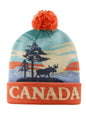 Landmark Beanies - Canada Moose Orange Wilderness