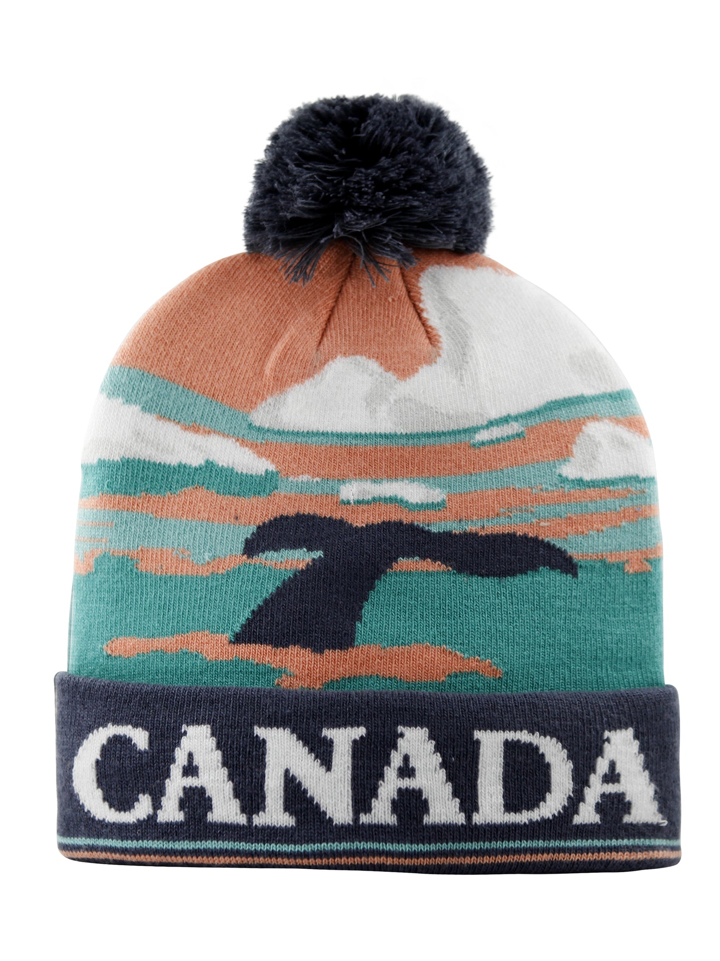 Landmark Beanies - Canada Whale Tail with Iceberg