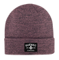 Quebec Fabric Patch Knit Toques - Heather Colours