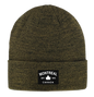 Montreal Fabric Patch Knit Toques - Heather Colours