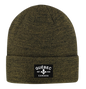 Quebec Fabric Patch Knit Toques - Heather Colours