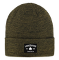 Vancouver Fabric Patch Knit Toques - Heather Colours