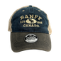 Banff Baseball Hats - Stone Washed Vintage Moose Meshback