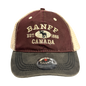 Banff Baseball Hats - Stone Washed Vintage Moose Meshback