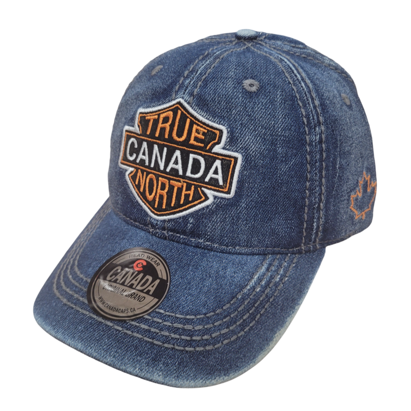 Canada Baseball Hats- Washed Vintage Denim