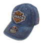 Canada Baseball Hats- Washed Vintage Denim