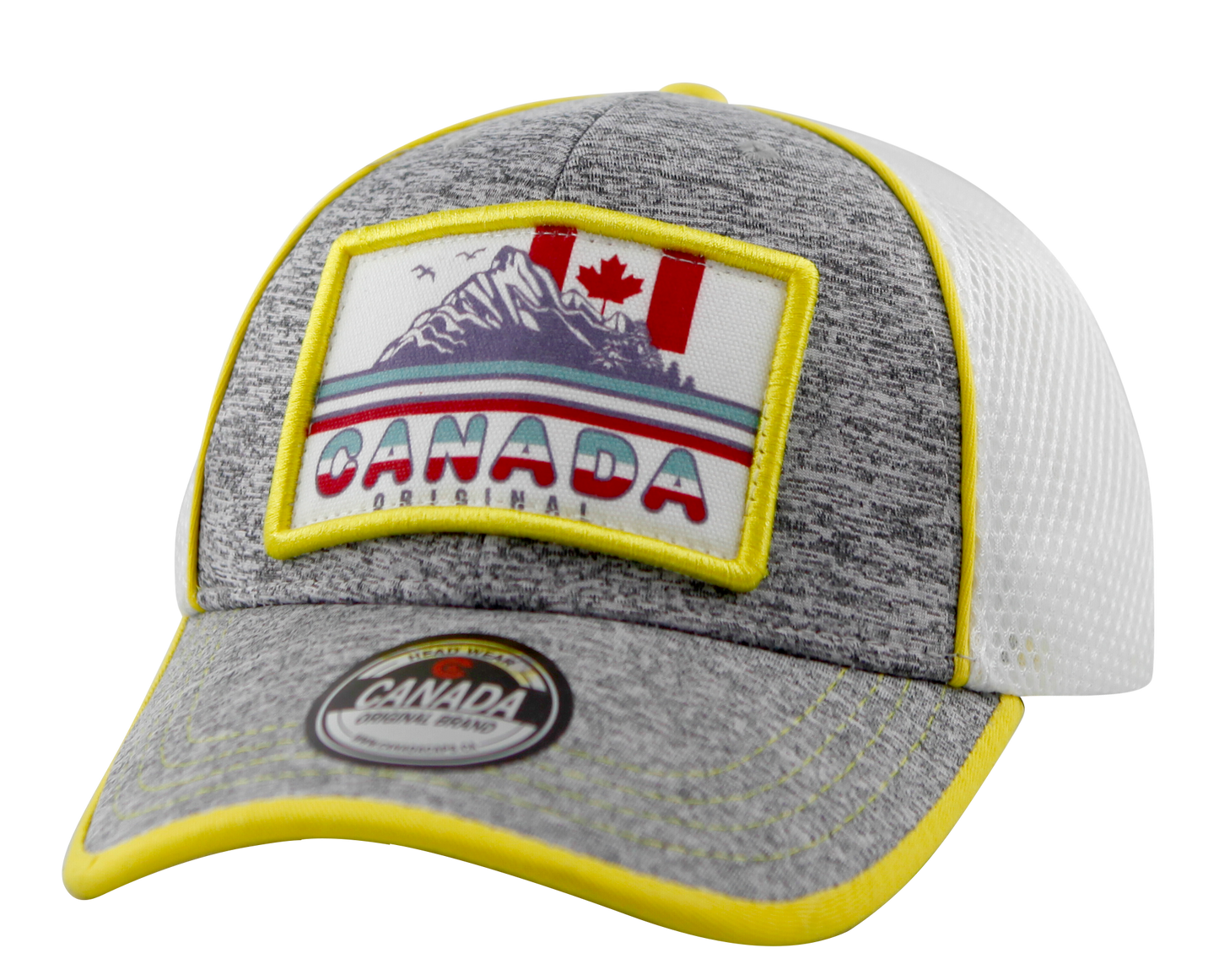 Canada Baseball Hats - Meshback with Woven Patch