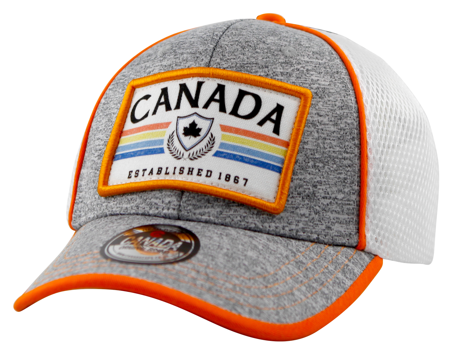 Canada Baseball Hats - Meshback with Woven Patch