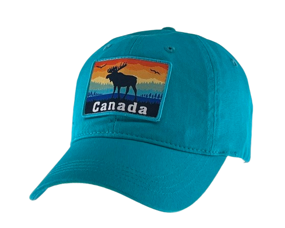 Canada Baseball Hats - Washed Cotton Fabric Hats