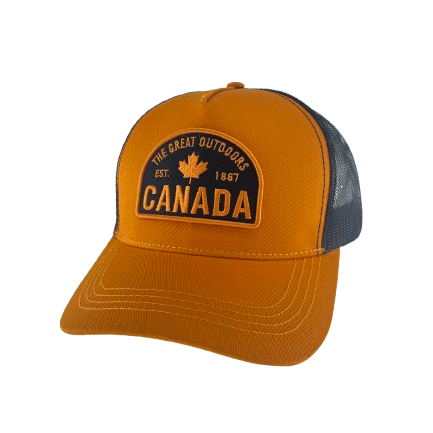 Canada Baseball Hats - Washed Cotton Fabric Hats