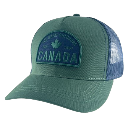 Canada Baseball Hats - Washed Cotton Fabric Hats