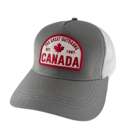 Canada Baseball Hats - Washed Cotton Fabric Hats