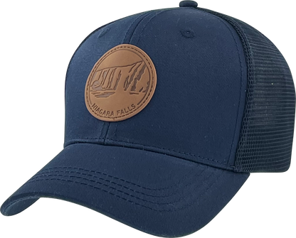 Leather Patch Meshback Hats – Niagara Falls 6 Colors Assorted