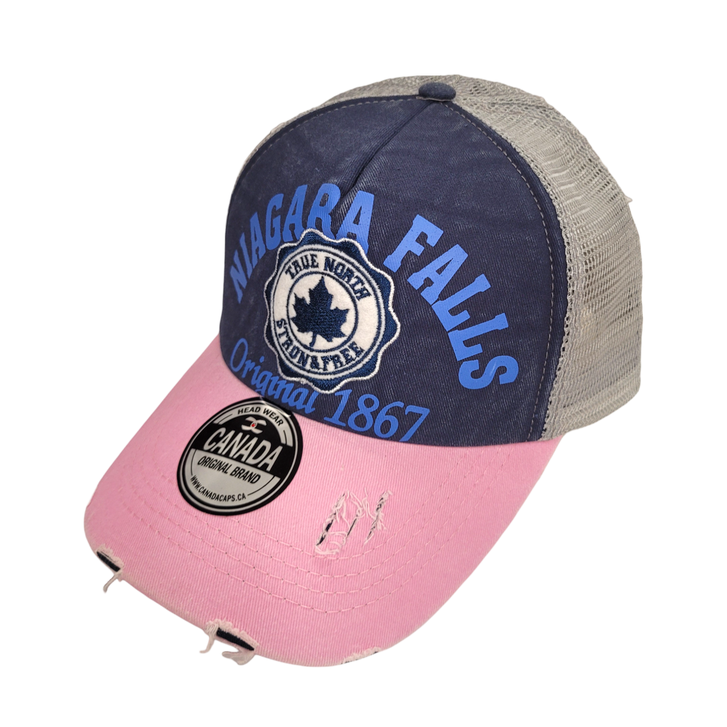 Niagara Falls Baseball Cap Distressed Vintage Logo