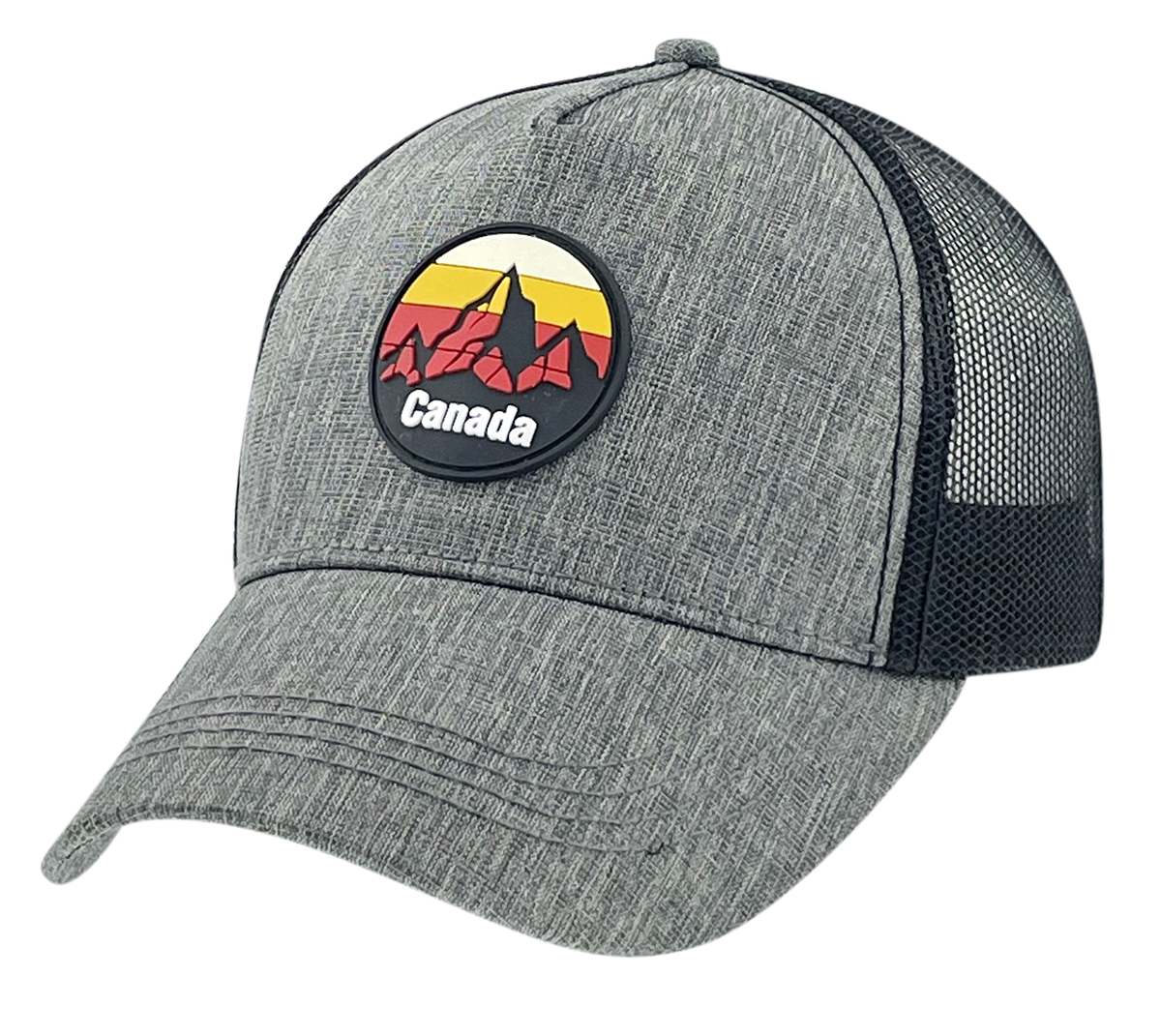 Canada Youth Meshback Hat with Rubber Patch