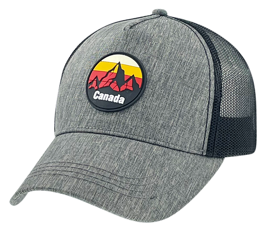 Canada Youth Meshback Hat with Rubber Patch