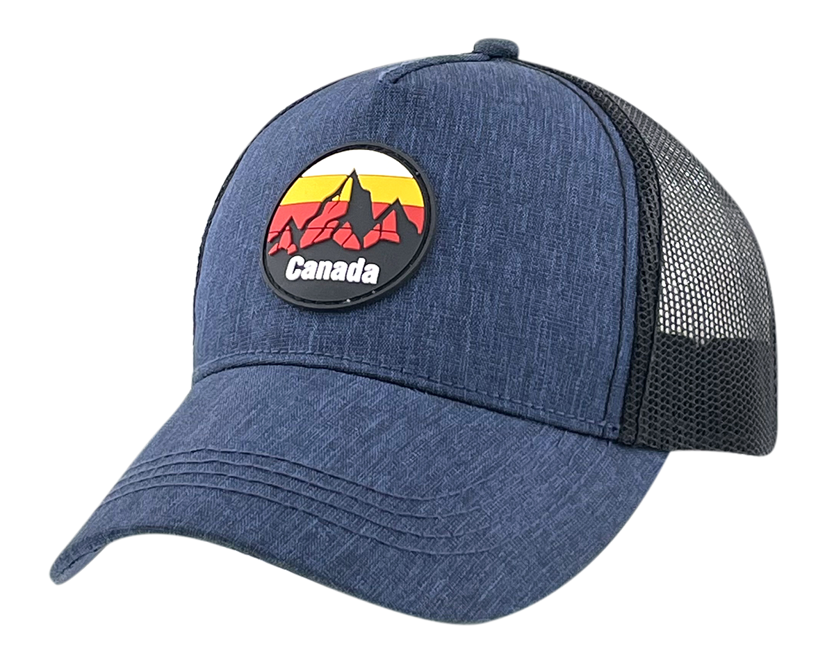 Canada Youth Meshback Hat with Rubber Patch