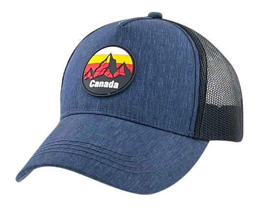 Canada Youth Meshback Hat with Rubber Patch