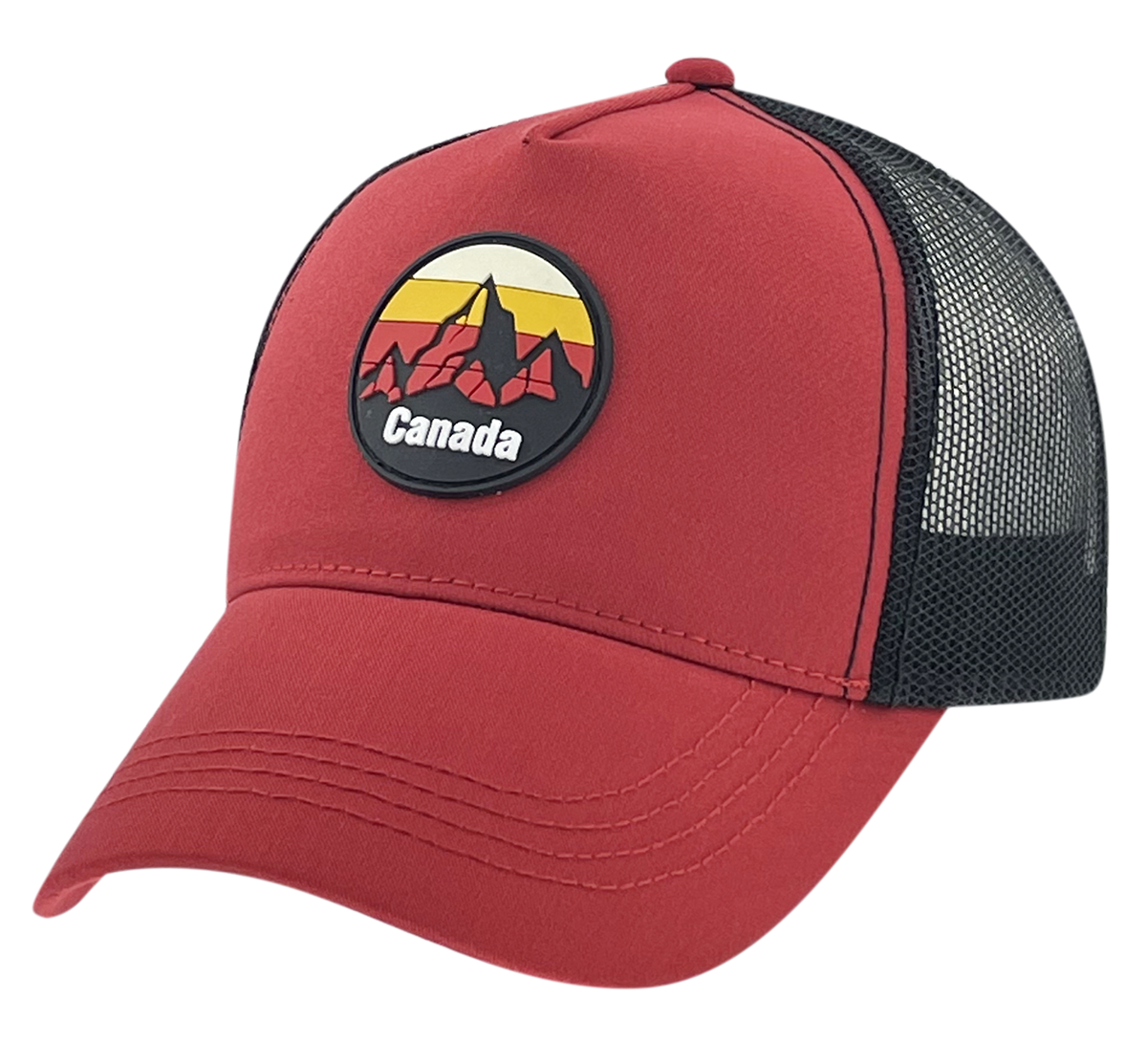 Canada Youth Meshback Hat with Rubber Patch