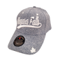 Niagara Falls Baseball Hats - Micro Fiber Sports Cap - Salt & Pepper Colours