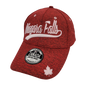 Niagara Falls Baseball Hats - Micro Fiber Sports Cap - Salt & Pepper Colours