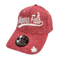 Niagara Falls Baseball Hats - Micro Fiber Sports Cap - Salt & Pepper Colours