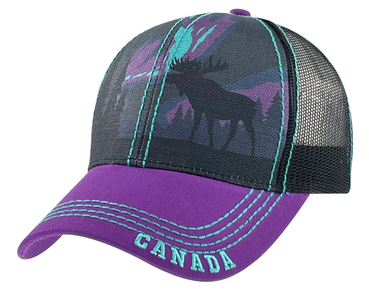 Canada Landmark Scene Baseball Caps