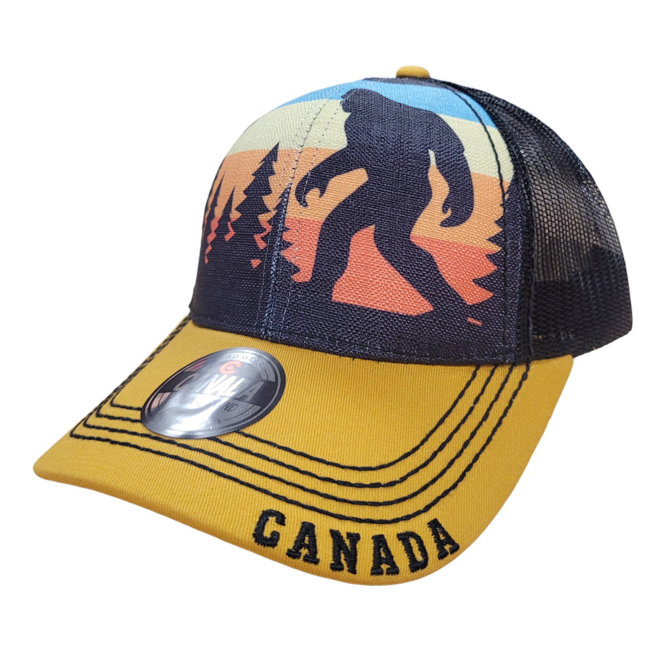 Canada Landmark Scene Baseball Caps