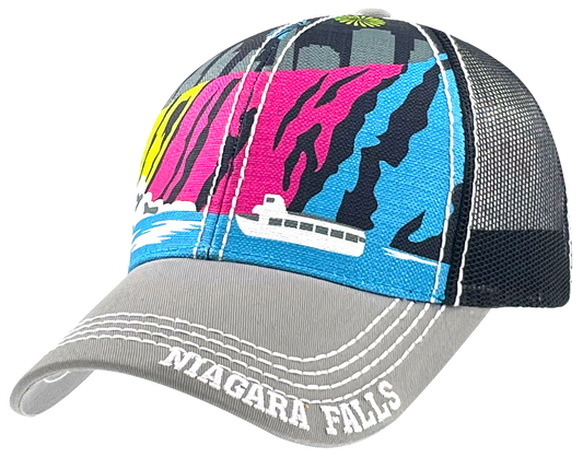 Niagara Falls Landmark Scene Baseball Caps