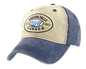 Washed Cotton Hat with Embroidered Patch - Niagara Falls