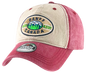 Washed Cotton Hat with Embroidered Patch - Banff