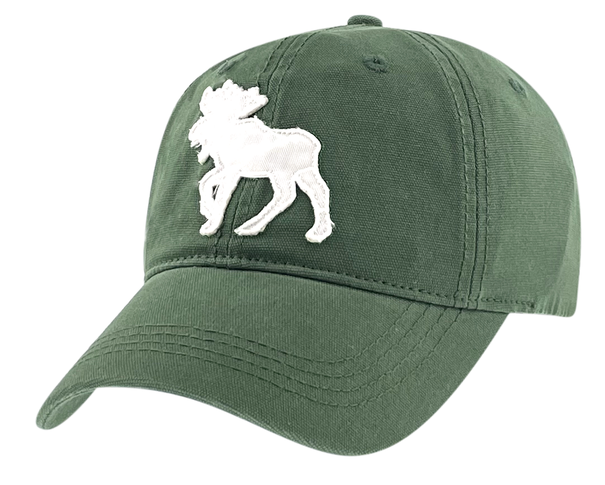 Canada Jersey Cotton Cap with applique Moose Patch