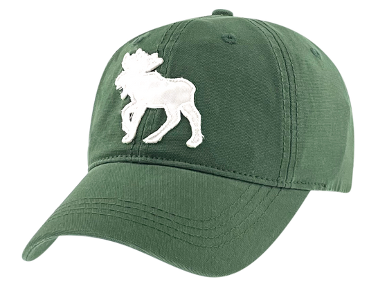 Canada Jersey Cotton Cap with applique Moose Patch