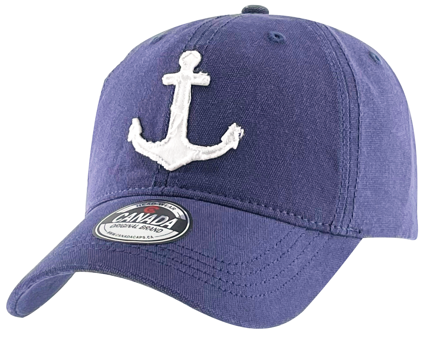 Canada Jersey Cotton Cap with applique Anchor Patch