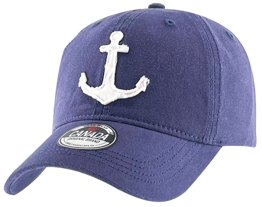 Canada Jersey Cotton Cap with applique Anchor Patch